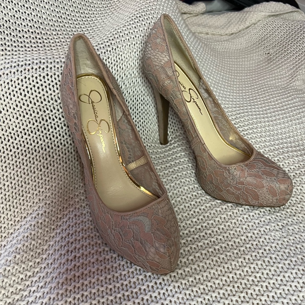 Jessica Simpson Blush Heels